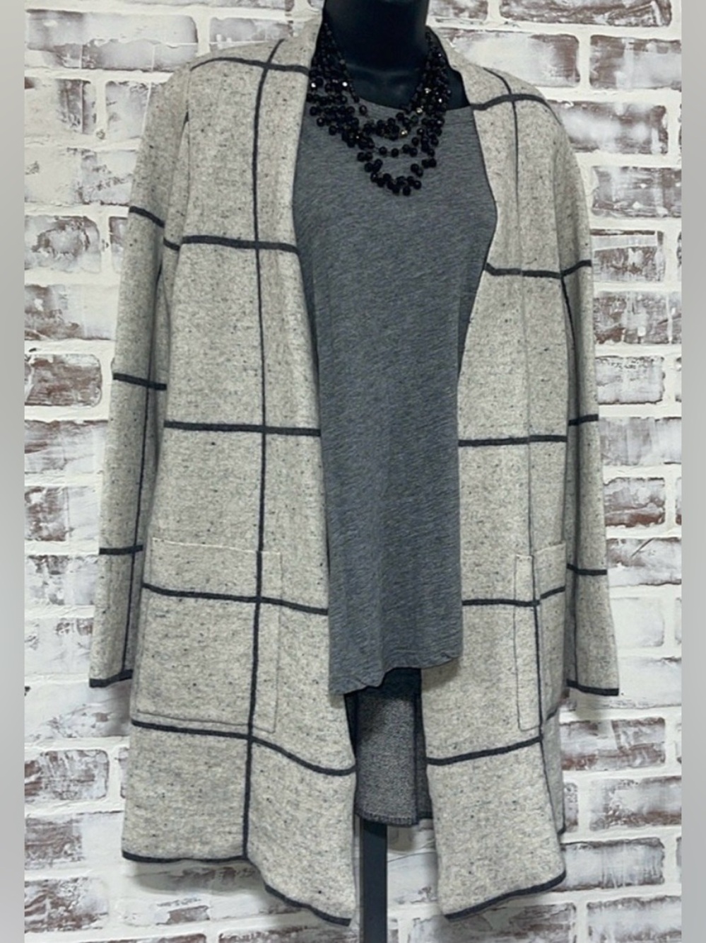 Eileen fisher black cardigan